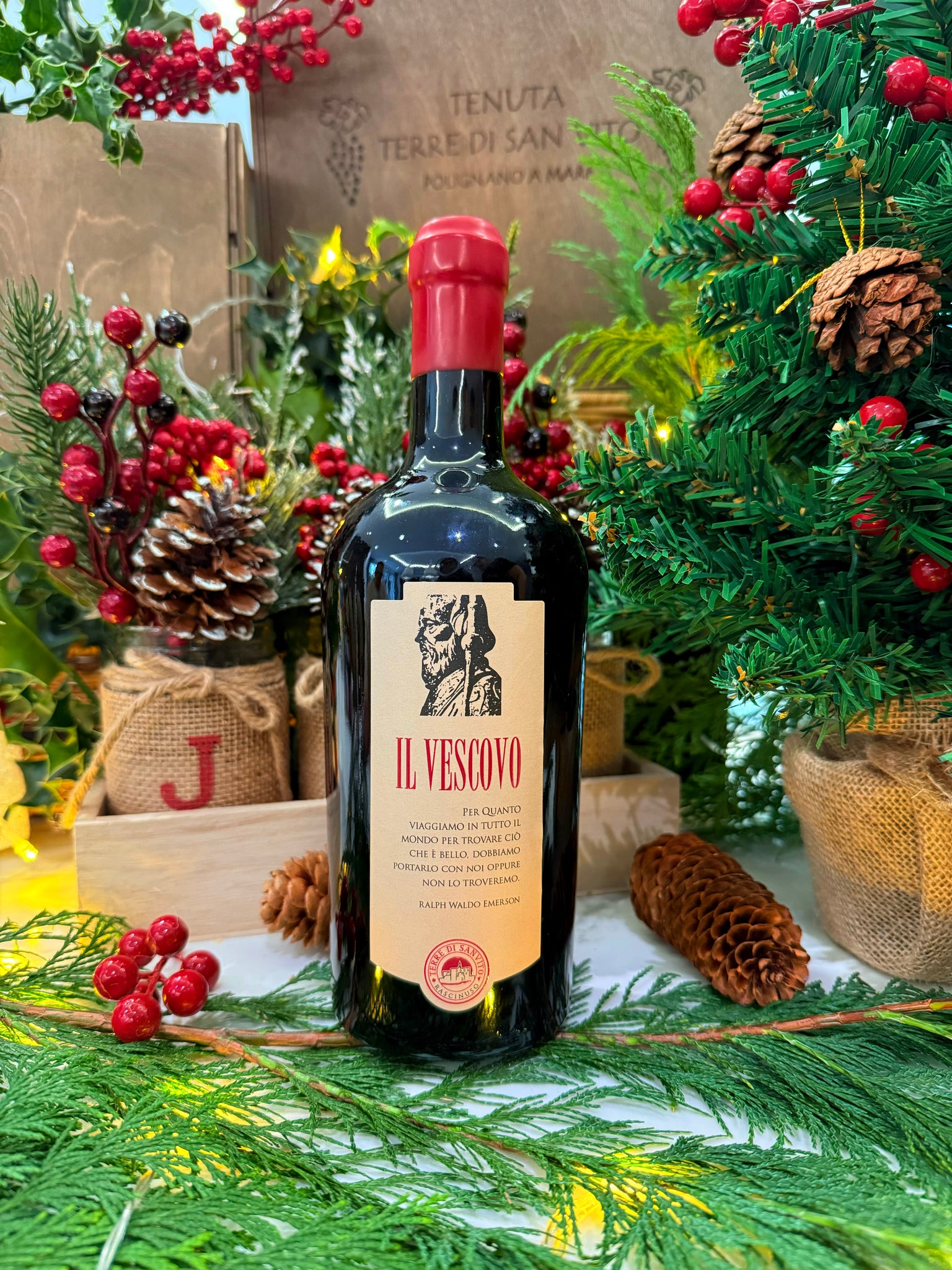 Il Vescovo - 70% Malbec 30% Cabernet Sauvignon 13.5% Vol - Organic Status